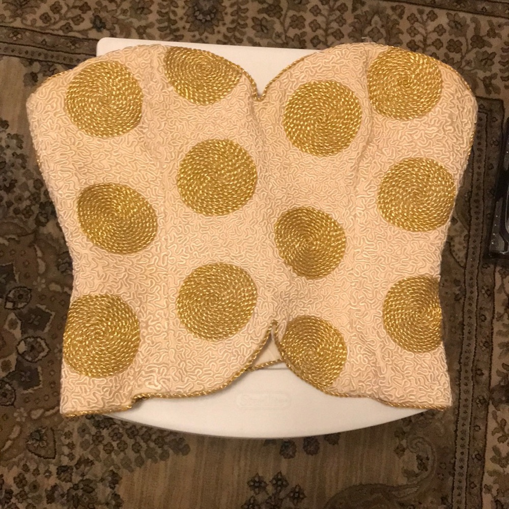 Vintage Anne Klein bustier